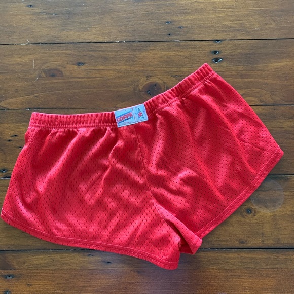 Red Sport Soffe Shorts - Picture 4 of 4